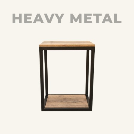 Купить столик прикроватный в стиле лофт Баркер в Минске