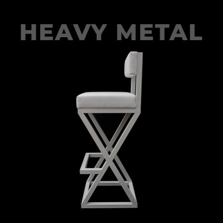 Купить барный стул в стиле лофт "Кобейн Софт" в Минске.