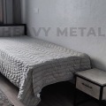 Купить кровать из металла в стиле лофт односпальную.