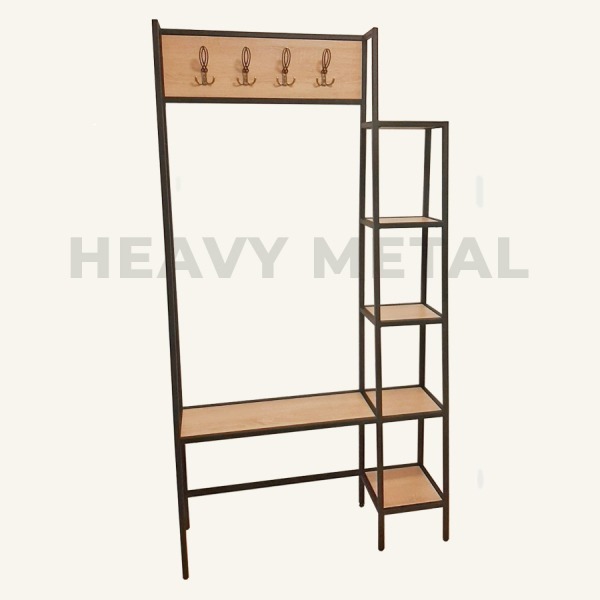 Купить вешалку напольную для одежды в прихожую лофт Куин