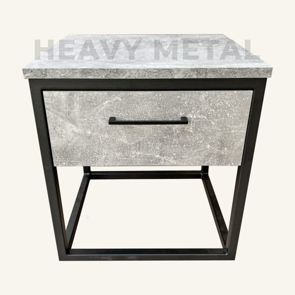 Купить тумбу прикроватную лофт Кравиц для спальни в Минске