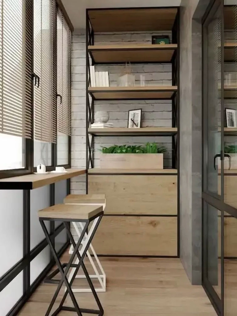 Купить мебель для балкона лофт в Минске. Доставка по РБ