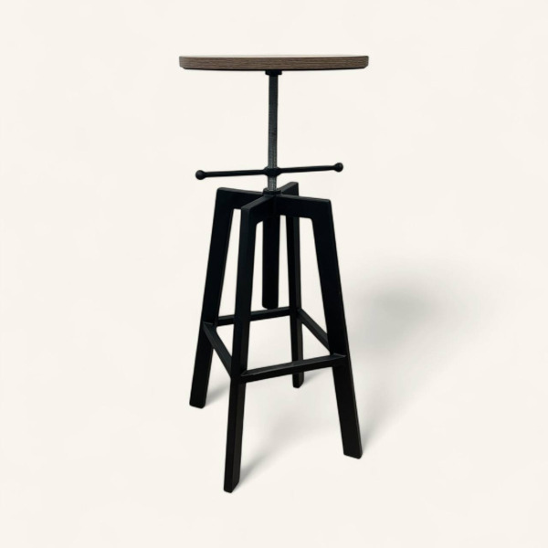 Купить стул барный регулируемый в стиле лофт Линдеманн