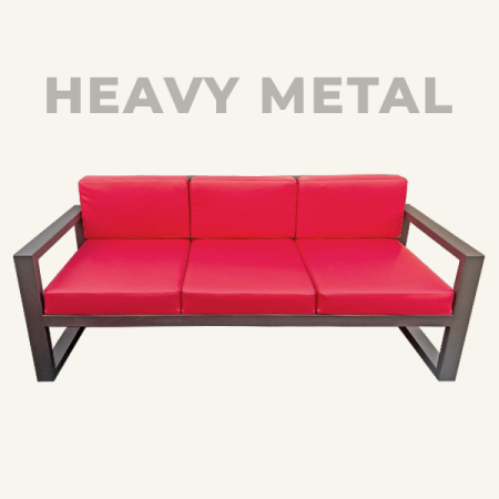 Купить диван для гостиной в стиле лофт Моторхед 2 метра