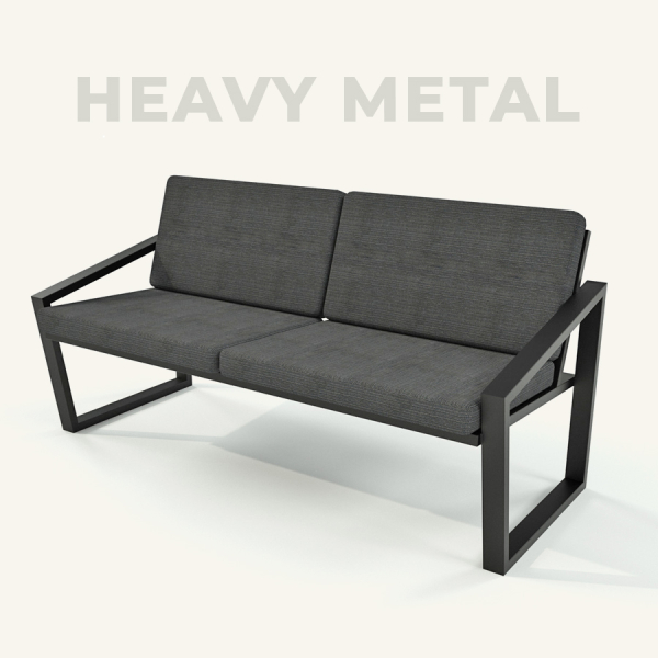 Купить диван в стиле лофт Сепультура 1.5 метра.