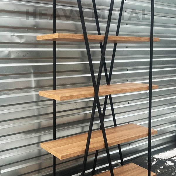 Купить оригинальный стеллаж лофт Фу Файтер из металла