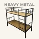 Купить кровать из металла в стиле лофт двухъярусную