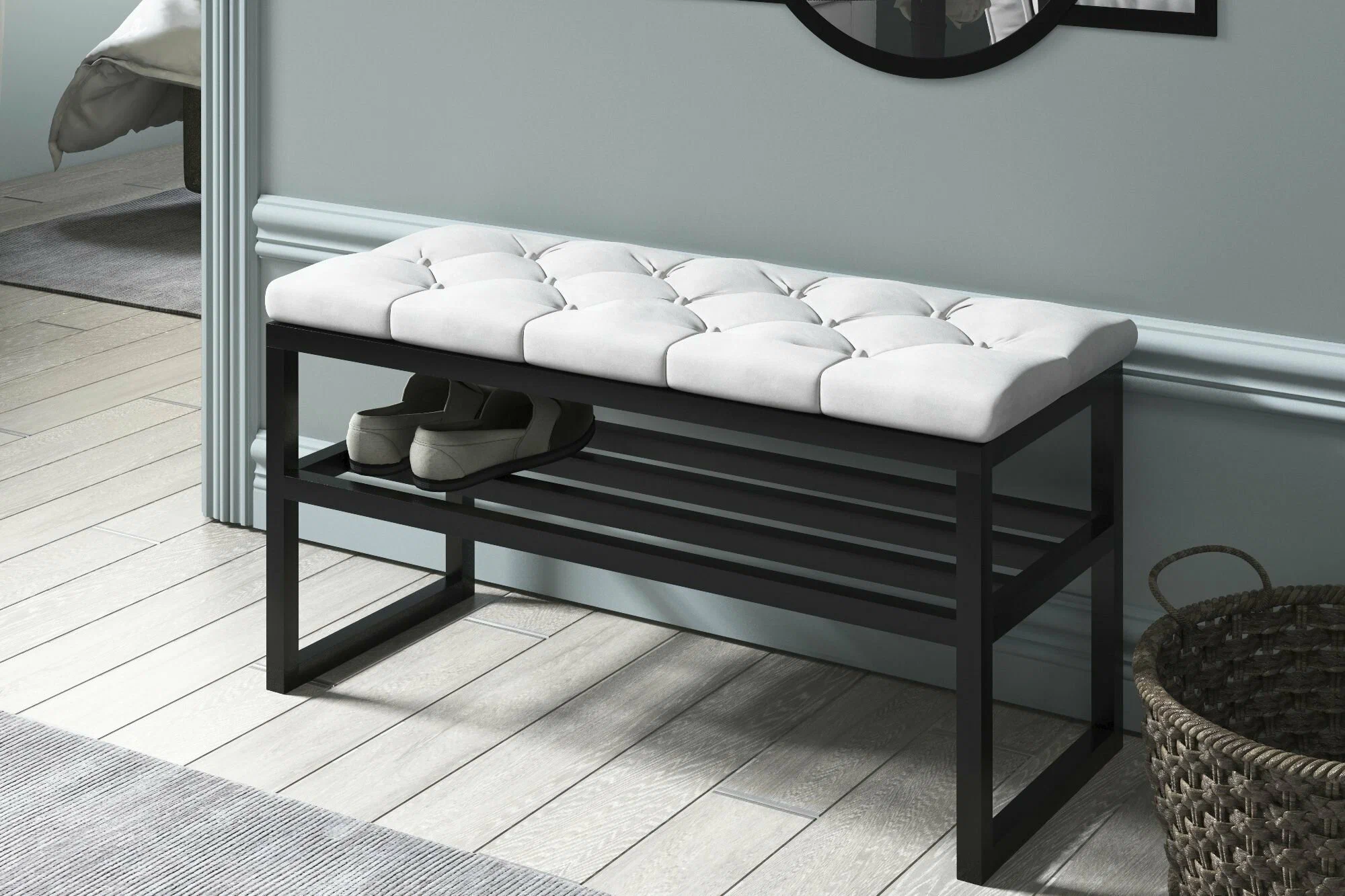 Купить банкетку в стиле лофт в Минске. Доставка по Беларуси