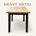 Купить кухонный стол в стиле лофт из металла Канзас