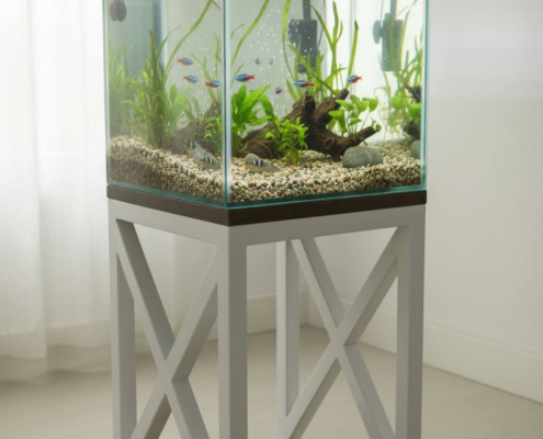 Купить тумбу под аквариум в стиле лофт Уотер Гарден