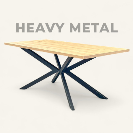 Купить кухонный стол в стиле лофт из металла Скайлет