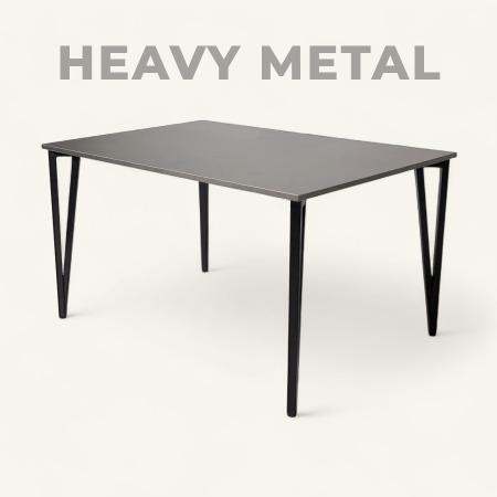 Купить стол в стиле лофт металлический Тривиум в Минске