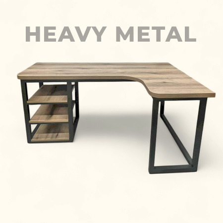 Купить стол угловой Европ в стиле лофт в Минске. Доставка