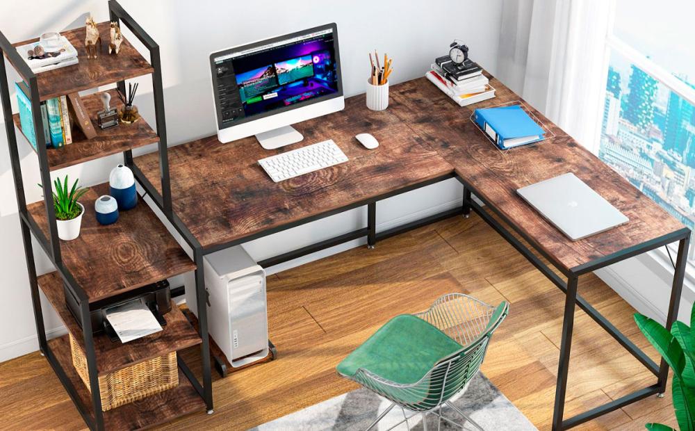 Купить Угловой стол в стиле лофт в Минске. Доставка по РБ